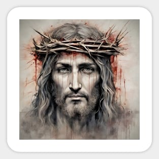 the passion of Jesus Christ Sticker